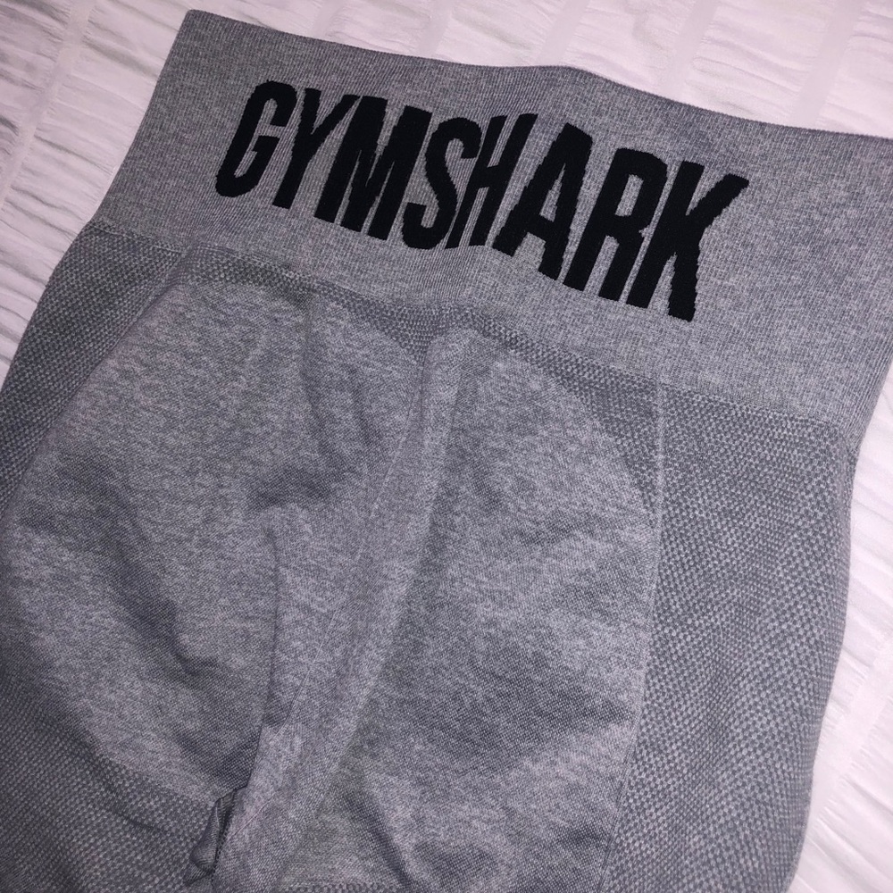 GYMSHARK GREY flex leggings, high waist full lengt